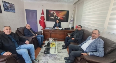 Başkan Adayı Gündoğdu’dan ESOB Başkanı Yılmaz’a Ziyaret