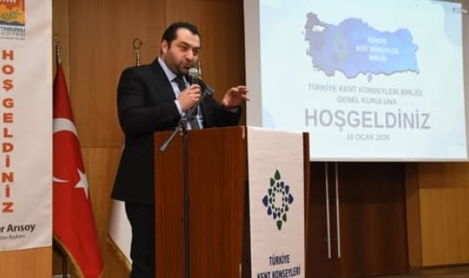 Burak Taştan,Türk Kent Konseyleri Birliği’nde Güven Tazeledi