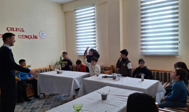 Çıldır’da Yarıyıl Tatili Gençlik Kulübüyle Renklendi