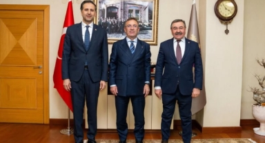 Milletvekili İncesu Danıştay Başsavcısı Erkan ile Bir Araya Geldi