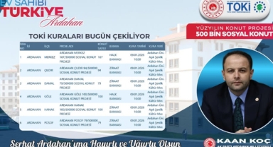 Milletvekili Kaan Koç Müjdeyi Verdi: Ardahan’da Dev Konut Projesi İçin Kuralar Çekiliyor!