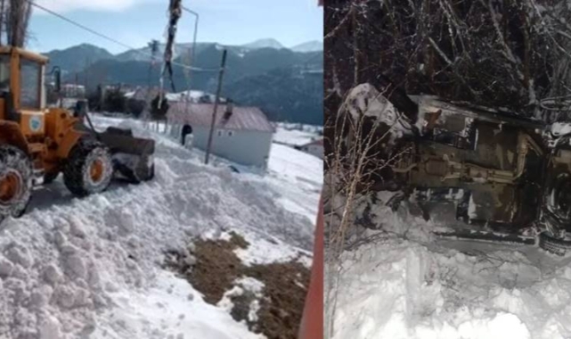 Posof’ta buzlanan yol faciaya davetiye çıkardı!