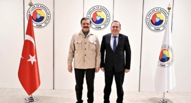 TSO Başkanı Demirci’den TOBB Başkanı Hisarcıklıoğlu’na Ziyaret