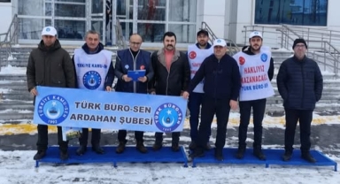 Türk Büro-Sen Ardahan Şubesi'nden Şiddete Sert Tepki