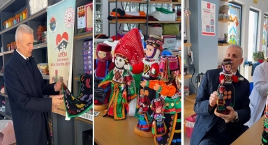 Vali Çiçekli Damal Bebeği Üretimini Yerinde İnceledi