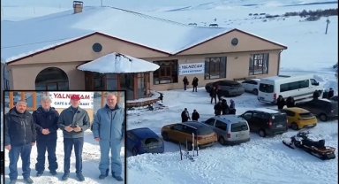 Yalnızçam Kayak Merkezi’nde Kafe-Restoran Açıldı