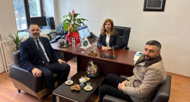 AK Parti Ardahan İl Başkanı Hakan Aydın’dan ARÜSEM’e Ziyaret