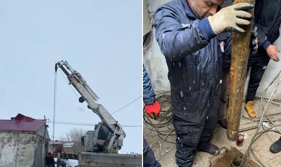 Ardahan Göle Karlıyazı Köyü'nde İçme Suyu Arızası Giderildi