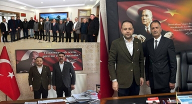 Ardahan Milletvekili Kaan Koç, Vali Çiçekli'yi ve Esnaf Temsilcilerini Ziyaret Etti