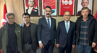 Ardahan Şoförler Odası'ndan CHP İl Başkanlığı'na İade-i Ziyaret