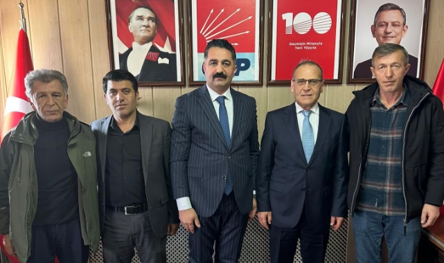 Ardahan Şoförler Odası'ndan CHP İl Başkanlığı'na İade-i Ziyaret