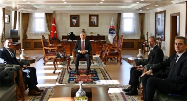 Ardahan Valisi Mehmet Fatih Çiçekli’ye Ziyaret