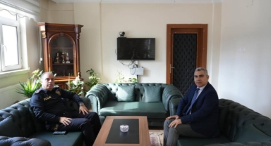 Emniyet Müdürü Tüzün’den İl Tarım Müdürü Akıllı’ya Ziyaret