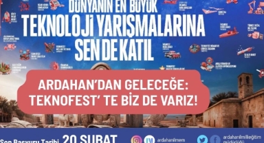 Hayal Eden Gençler Ardahan’dan TEKNOFEST’e!