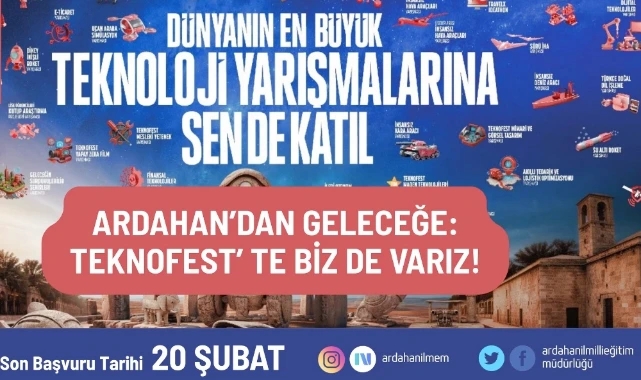 Hayal Eden Gençler Ardahan’dan TEKNOFEST’e!