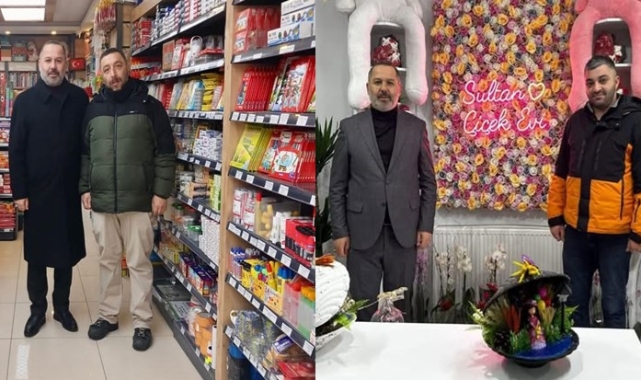 Hakan Aydın'dan Esnaf Ziyaretleri Devam Ediyor