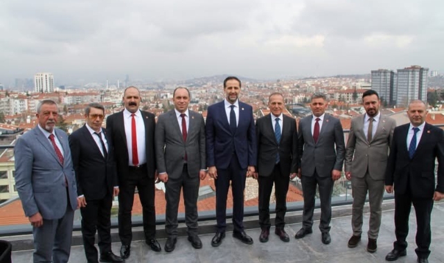 İl Başkanı Yunus Dündar ve İlçe Başkanları Milletvekili Özgür Erdem İncesu’yu Ziyaret Etti