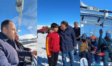 Vekil Koç'tan Kayakseverlere Çağrı: 