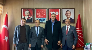 Koyun Keçi Yetiştiricileri Birliği, CHP Ardahan İl Başkanlığı'na ziyaret