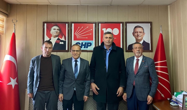 Koyun Keçi Yetiştiricileri Birliği, CHP Ardahan İl Başkanlığı'na ziyaret