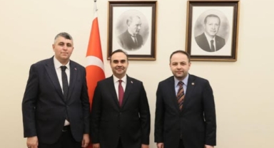Milletvekili Kaan Koç’tan Bakan Kacır’a Ziyaret