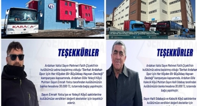 Serhat'a Gürcü İş İnsanı ve Köylülerden