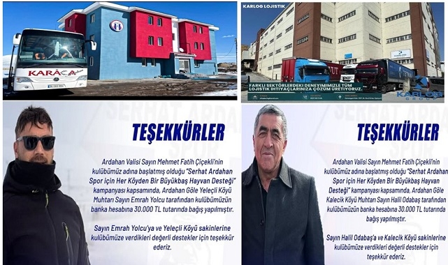 Serhat'a Gürcü İş İnsanı ve Köylülerden