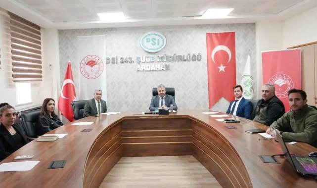 Taşra Birim Amirleri Toplantısı Ardahan'da Gerçekleştirildi