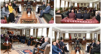 Vali Çiçekli’ye Hayırlı Olsun Ziyaretleri Sürüyor