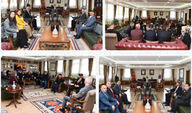 Vali Çiçekli’ye Hayırlı Olsun Ziyaretleri Sürüyor