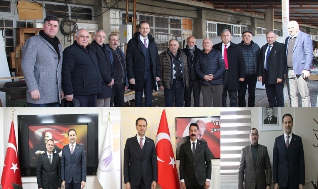 Vekil İncesu, Ardahan’daki Oda ve Birlik Başkanlarıyla Bir Araya Geldi