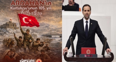 Vekil İncesu’dan Ardahan’ın Kurtuluşunun 105. Yılı Mesajı
