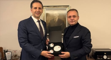 Vekil İncesu, TÜGİK Başkanı Yurtsever'i Ziyaret Etti