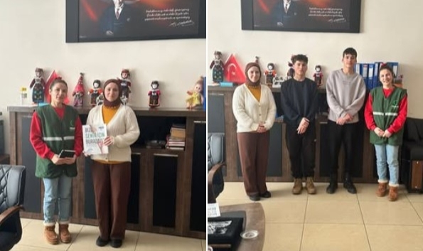 Yeşilay Ardahan Şubesi'nden Damal'da İş Birliği Ziyareti