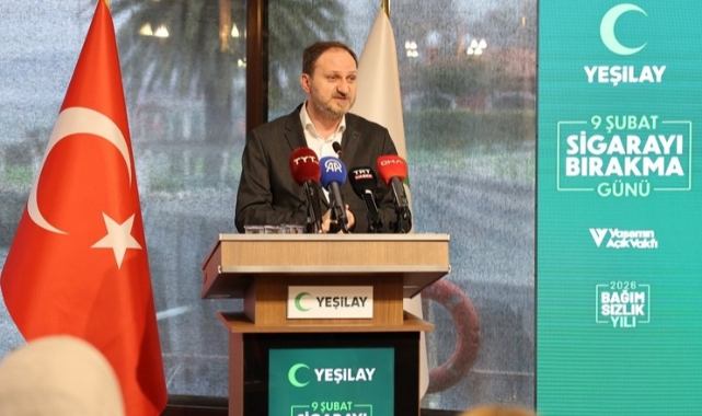 YEŞİLAY’DAN SİGARAYI BIRAKMA ÇAĞRISI 