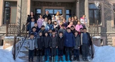 23 Şubat İlkokulu Öğrencileri Planetaryum Gözlem Evi’ni Ziyaret Etti