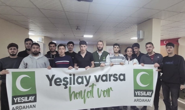 Ardahan’da Yeşilay Haftası Etkinliklerle Kutlandı
