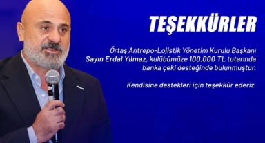 Göleli İş İnsanı Serhat Ardahanspor'a 100 Bin TL Verdi