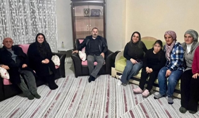 İl Başkanı Aydın vatandaşın sofrasına konuk oldu