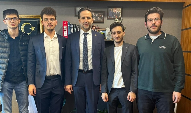 Milletvekili İncesu TBMM’de Ardahanlı Gençlerle Buluştu