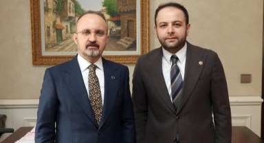 MİLLETVEKİLİ KOÇ’TAN İÇİŞLERİ BAKAN YARDIMCISI TURAN’A ZİYARET