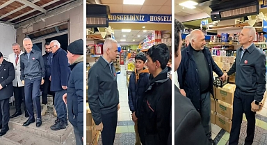 Vali Çiçekli Göle'de Vatandaşlarla Buluştu