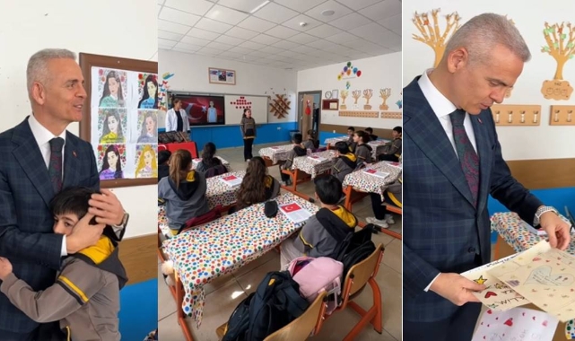 Vali Çiçekli, Öğrencilerin Davetini Kırmadı: Şehit Asım Bey İlkokulu’nda Anlamlı Program