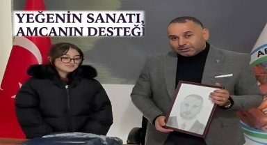 Yavuz Morkoç’tan Ressam Adayı Yeğenine Anlamlı Hediye