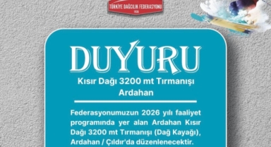 KISIR DAĞI’NDA TARİHİ TIRMANIŞ