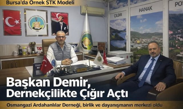 Başkan Demir, Dernekçilikte Çığır Açtı