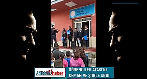 ÖĞRENCİLER ATASI'NI KEMAN VE ŞİİRLE ANDI