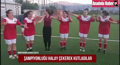 Şampiyonluğu Halay çekerek kutladılar